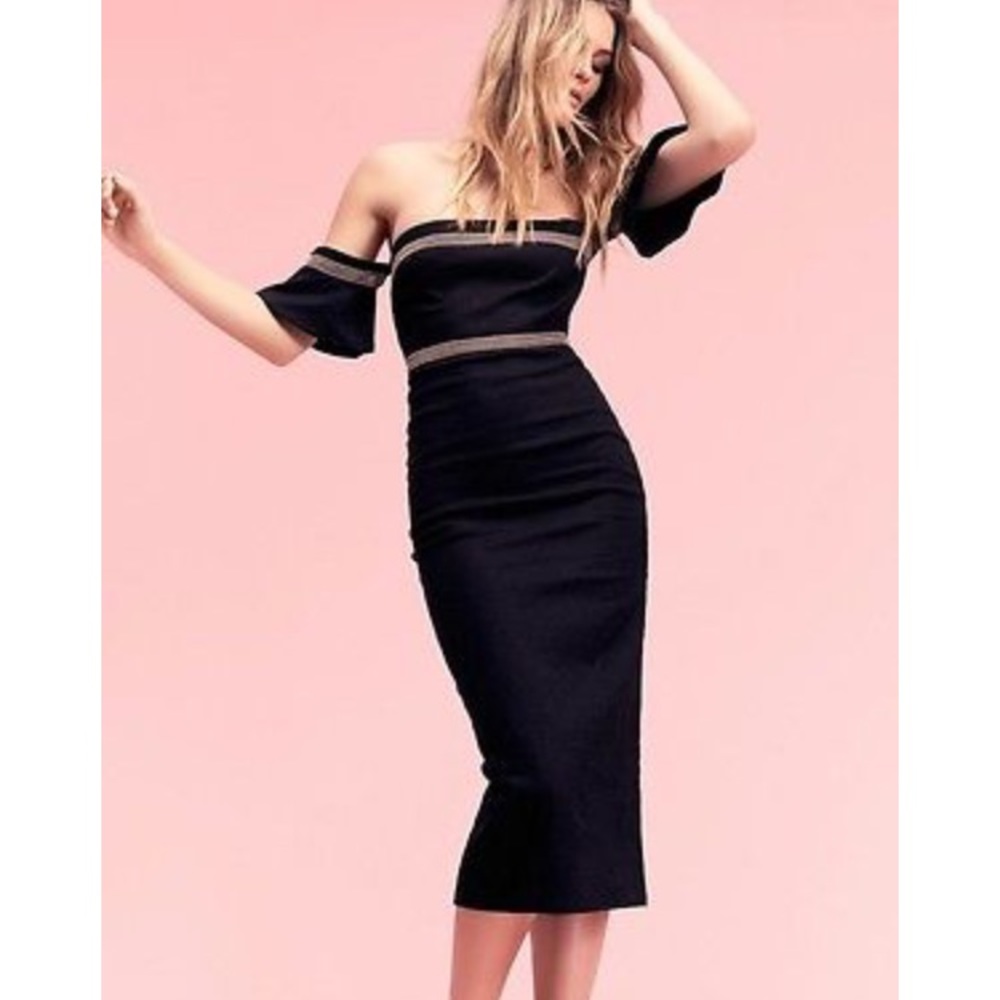 Stone Cold Fox Firenze Dress Black